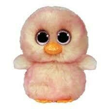 Beanie Boo - Feathers - Pink Chick - Ty Plush