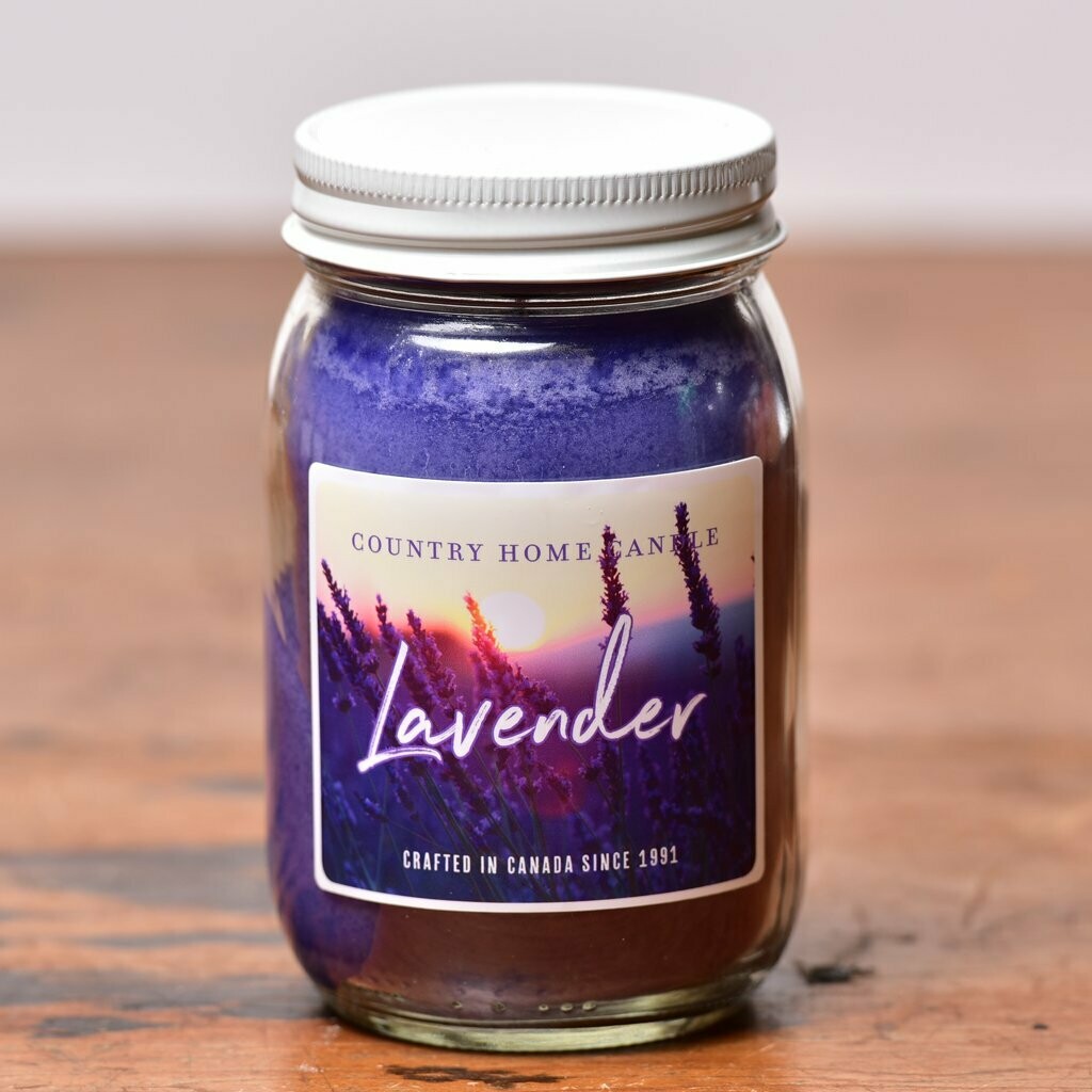 Lavender - Small Jar - Country Home Candle