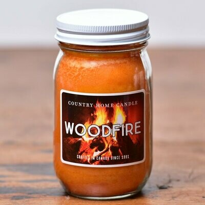 Woodfire - Small Jar - Country Home Candle