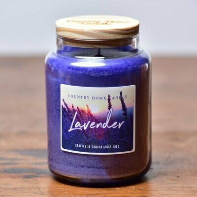 Lavender - Large Jar - Country Home Candle