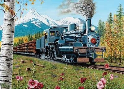 Lumbering Along - 1000 Piece Cobble Hill Puzzle