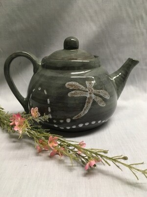 Teapot - Dragonfly - Canadian Handmade by Ed Lucier