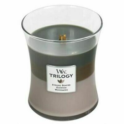 Cozy Cabin - Medium Trilogy - WoodWick Candle