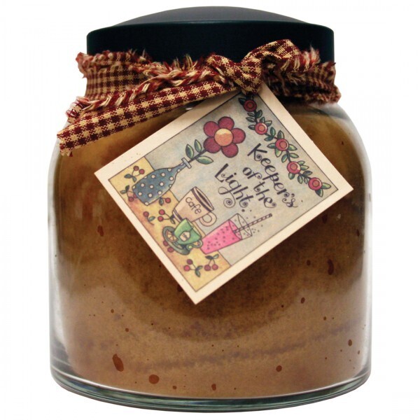 Butter Maple - Papa Jar - 34 oz - Double Wick - Keepers of the Light Candle