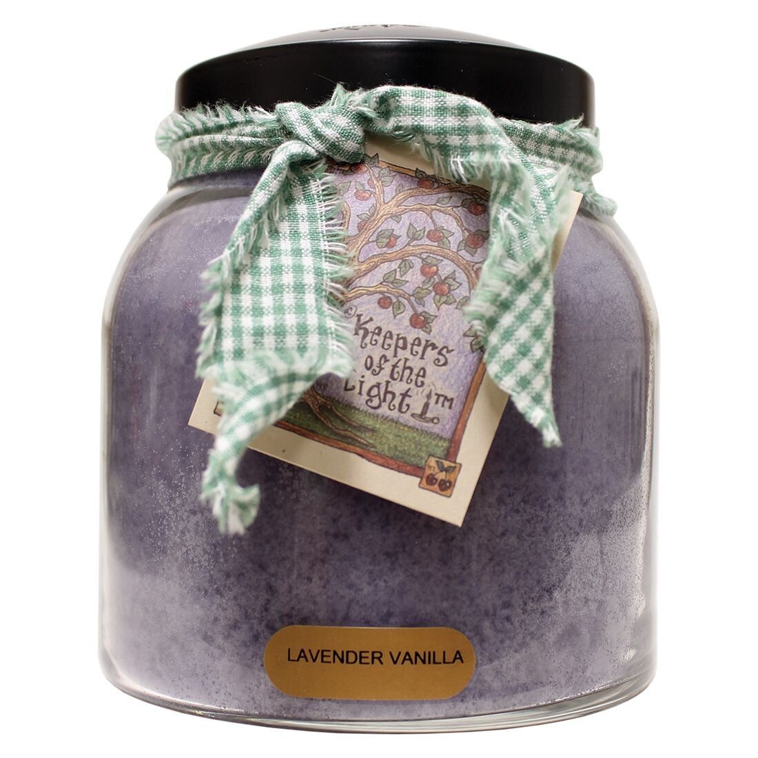Lavender  Vanilla - Papa Jar - 34 oz - Double Wick - Keepers of the Light Candle