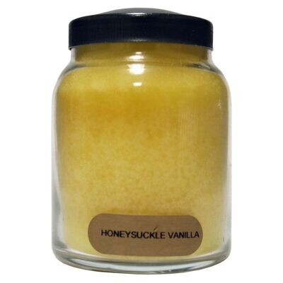 Honeysuckle Vanilla - Baby Jar - 6 oz - Keepers of the Light Candle