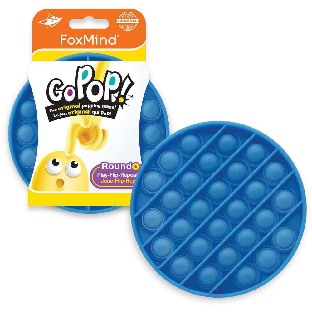 Go Pop! / Last One Lost - BLUE - Original Fidget Popping Game for 2 or more players - Just POP IT!