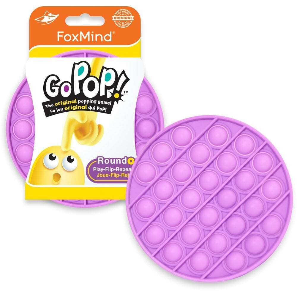 Go Pop! / Last One Lost - PURPLE - Original Fidget Popping Game for 2 or more players - Just POP IT!