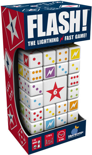 Flash - Dice Game - Ages 7 and up, 2 - 4 players.