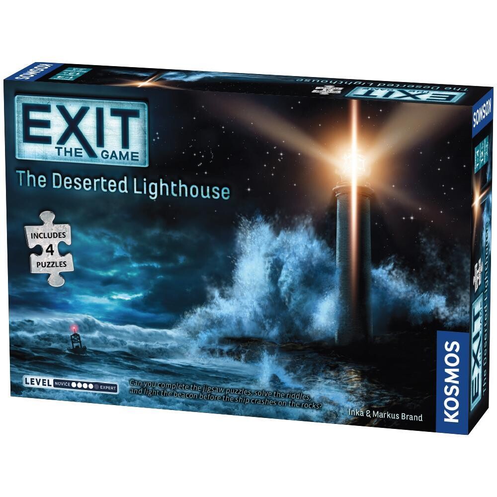Exit - The Deserted Lighthouse - Includes 4 Jigsaw Puzzles