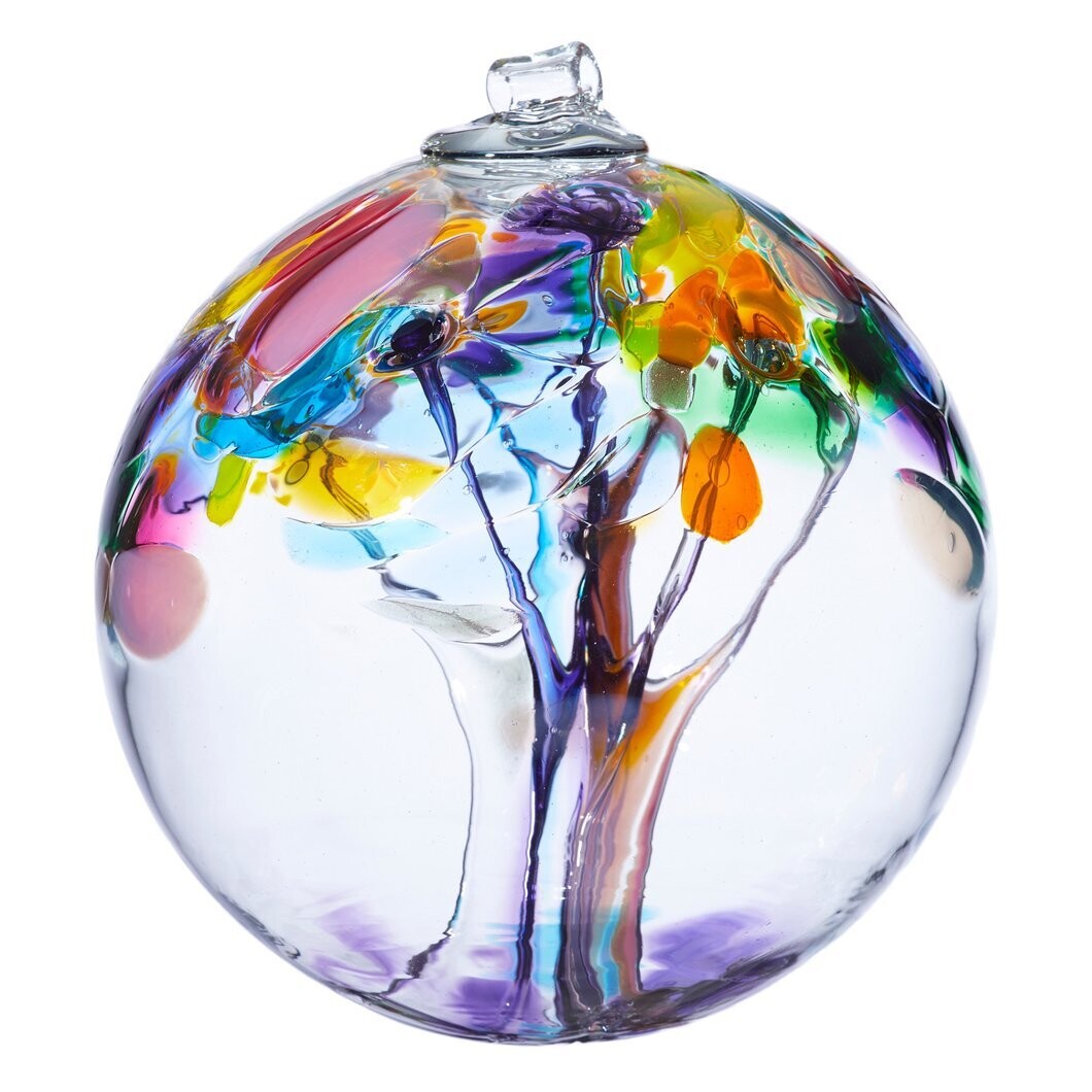 2" Tree of Enchantment Friendship Ball - Joy - Canadian Blown Glass