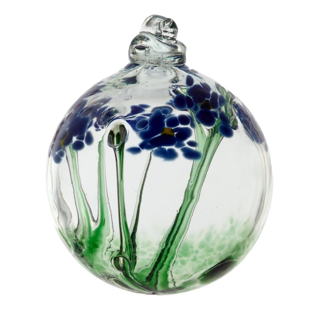 3" Blossom Friendship Ball - Thinking of You - Canadian Blown Glass