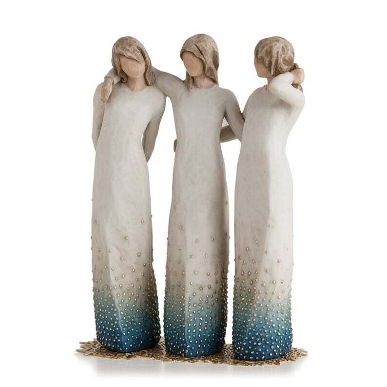Willow Tree: By My Side - 3 Girls Standing - Sisters/Friends
