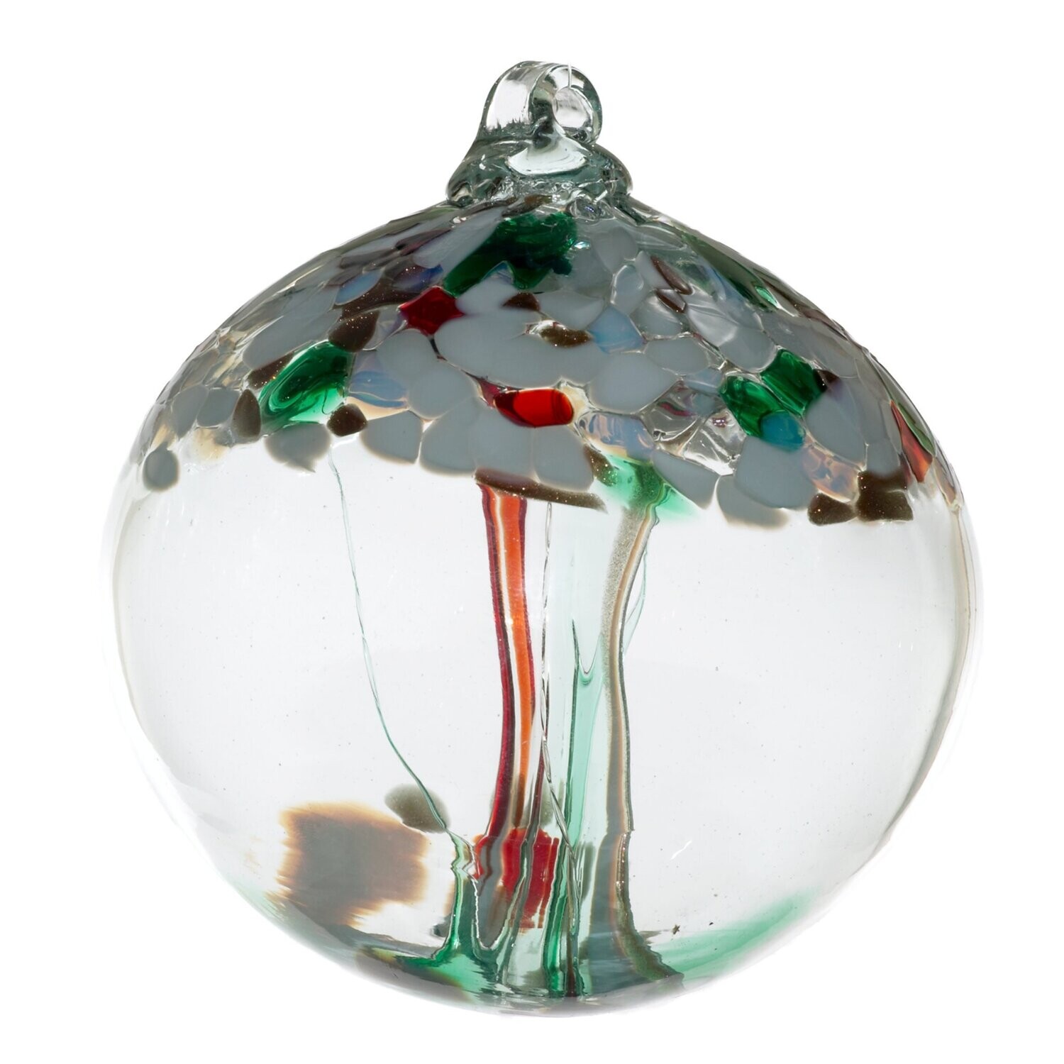 Tree of Enchantment 6"- Christmas - Friendship Ball - Canadian Blown Glass