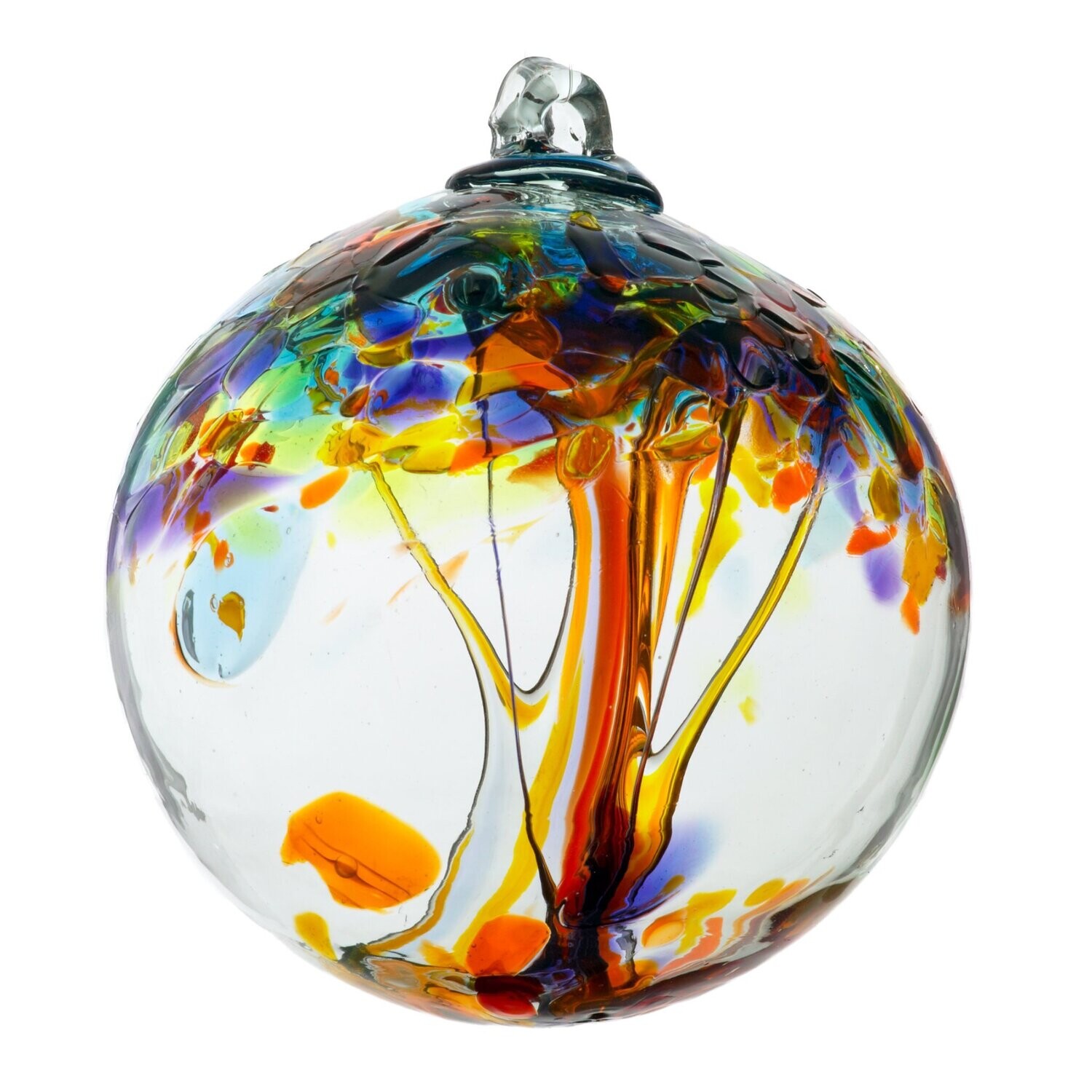 Tree of Enchantment 6" - Happiness - Friendship Ball - Canadian Blown Glass