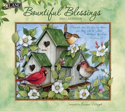 Lang Calendar - Bountiful Blessings - Religious Scripture - Susan Winget