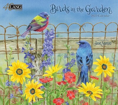 Lang Calendar - Birds in the Garden - Jane Shasky