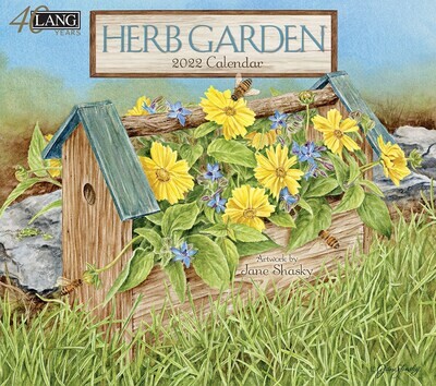 Lang Calendar - Herb Garden - Jane Shasky