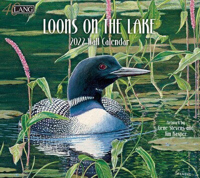 Lang Calendar - Loons on the Lake - Gene Stevens and Jim Kasper