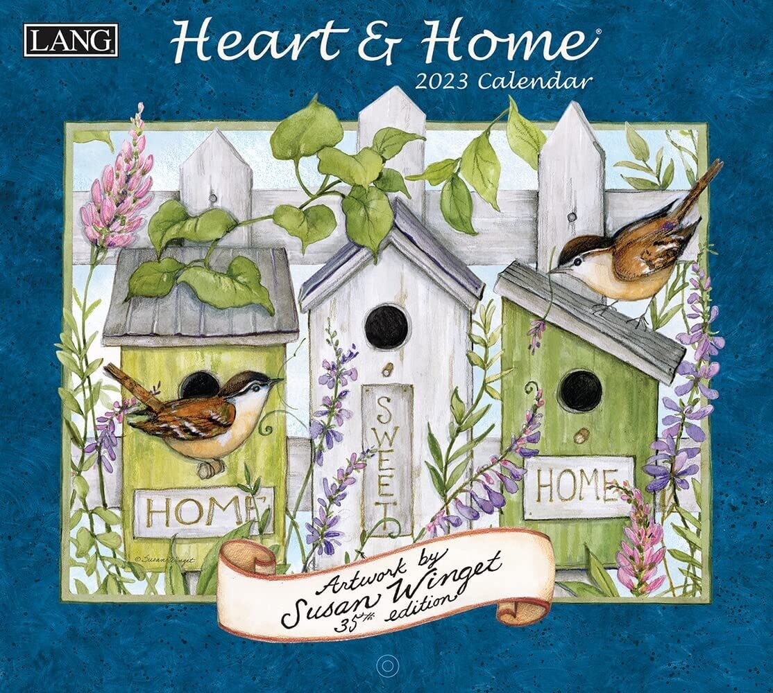 Lang Calendar - Heart and Home - Susan Winget
