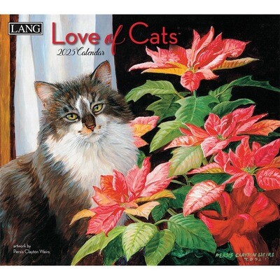 Lang Calendar - Love of Cats - Persis Clayton Weirs