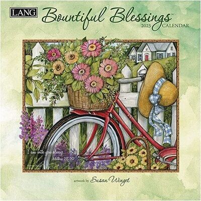 Lang Calendar - Bountiful Blessings - Religious Scripture - Susan Winget