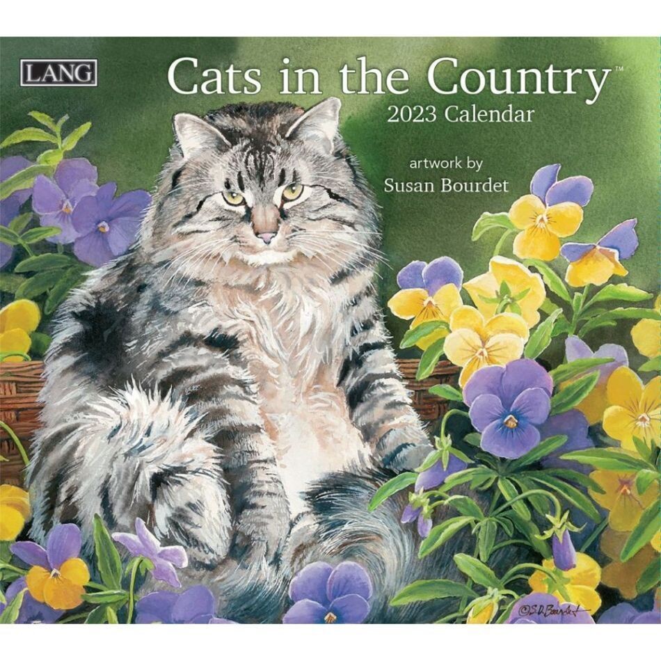 Lang Calendar - Cats in the Country - Susan Bourdet