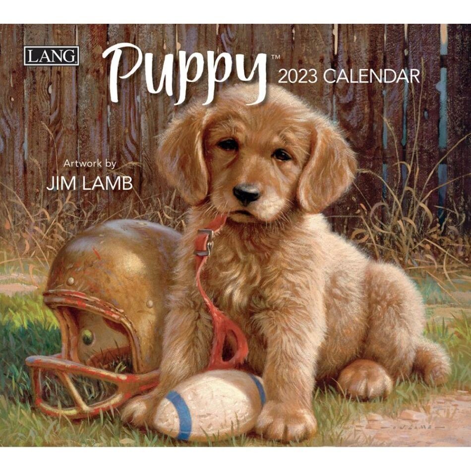 Lang Calendar - Puppy - Jim Lamb