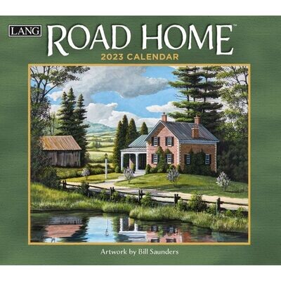 Lang Calendar - Road Home - Bill Saunders