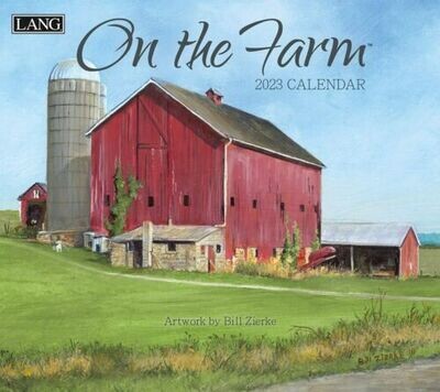 Lang Calendar - On the Farm - Bill Zierke - Barns