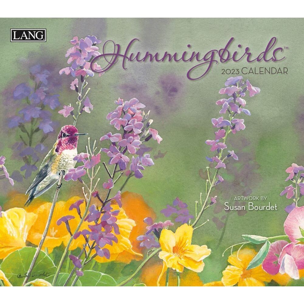 Lang Calendar - Hummingbirds - Susan Bourdet