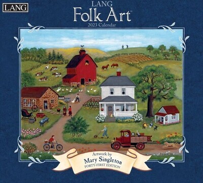 Lang Calendar - Folk Art - Mary Singleton