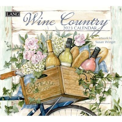 Lang Calendar - Wine Country - Susan Winget