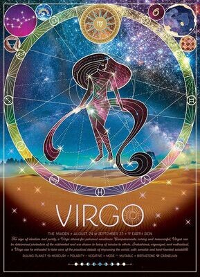 Horoscope - Virgo - 500 Piece Cobble Hill Puzzle - Zodic Sign