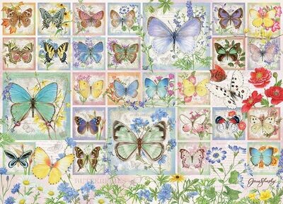 Butterfly Tiles - 500 Piece Cobble Hill Puzzle
