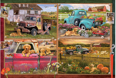 It&#39;s a Dog&#39;s Life - 2000 Piece Cobble Hill Puzzle