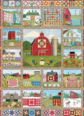 Quilt Country- 1000 Piece Cobble Hill Puzzle