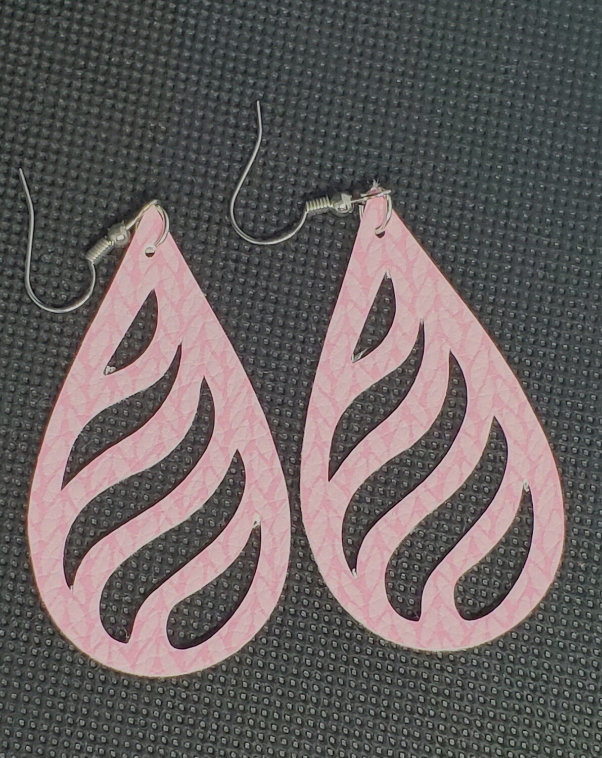 Pink Sweater Earrings