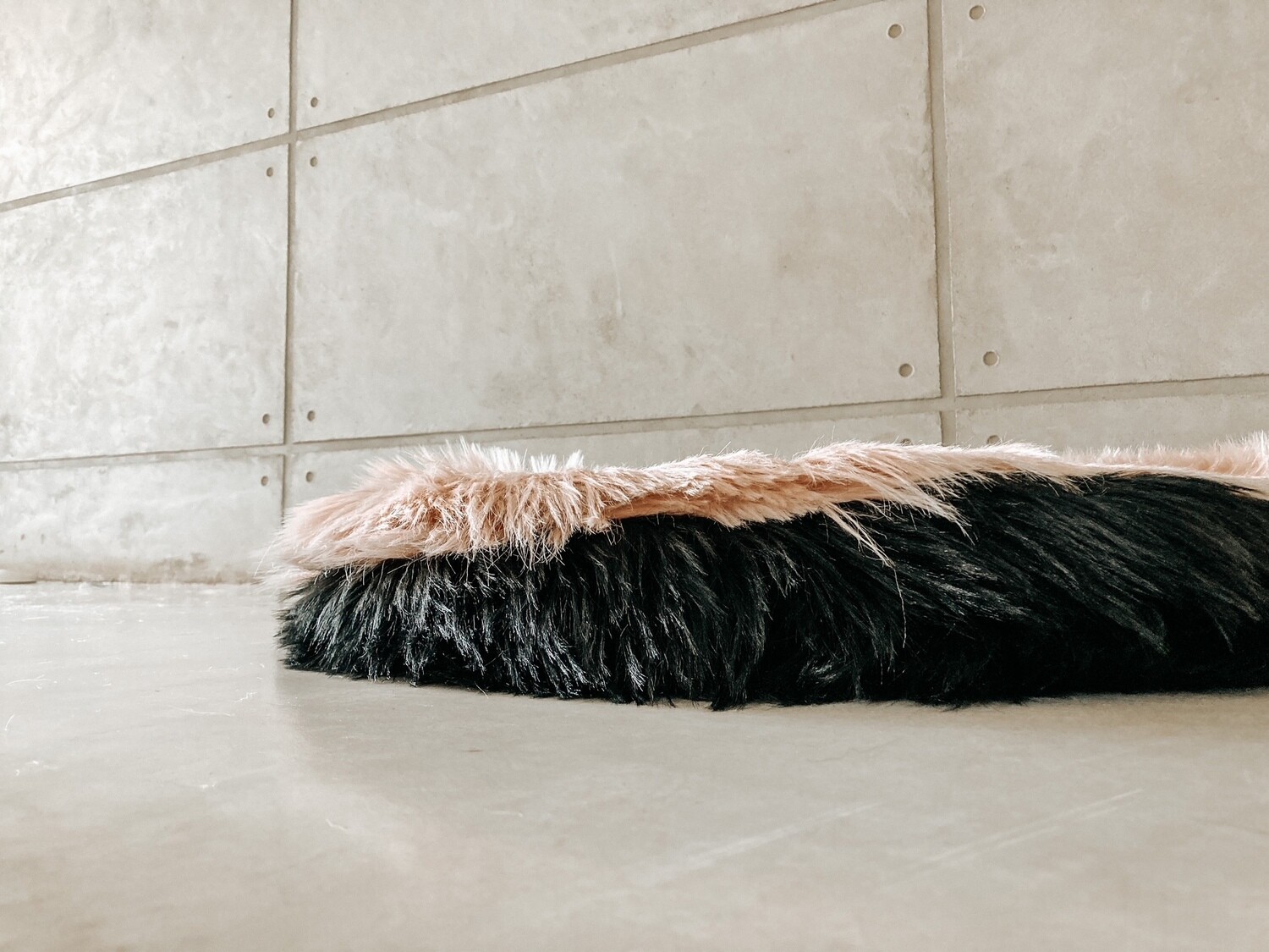 COVER ONLY Original Furrniture Multi Colour Bed - Black &amp; Blush