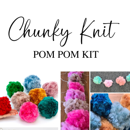 Kits - Chunky Knit Pom Pom