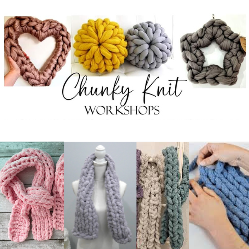 Workshop - Chunky Chenille Scarf