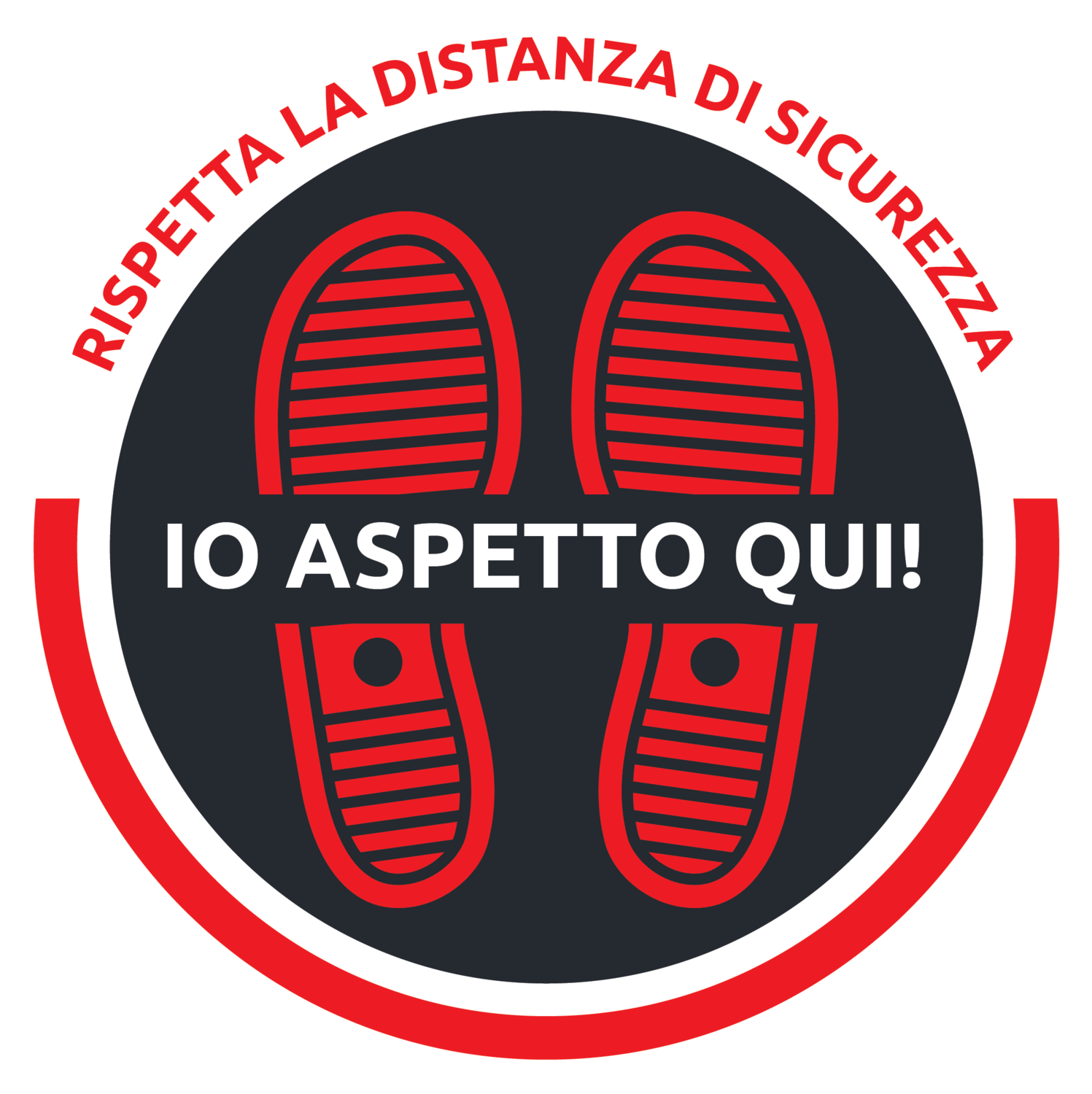 Adesivi calpestabili per code