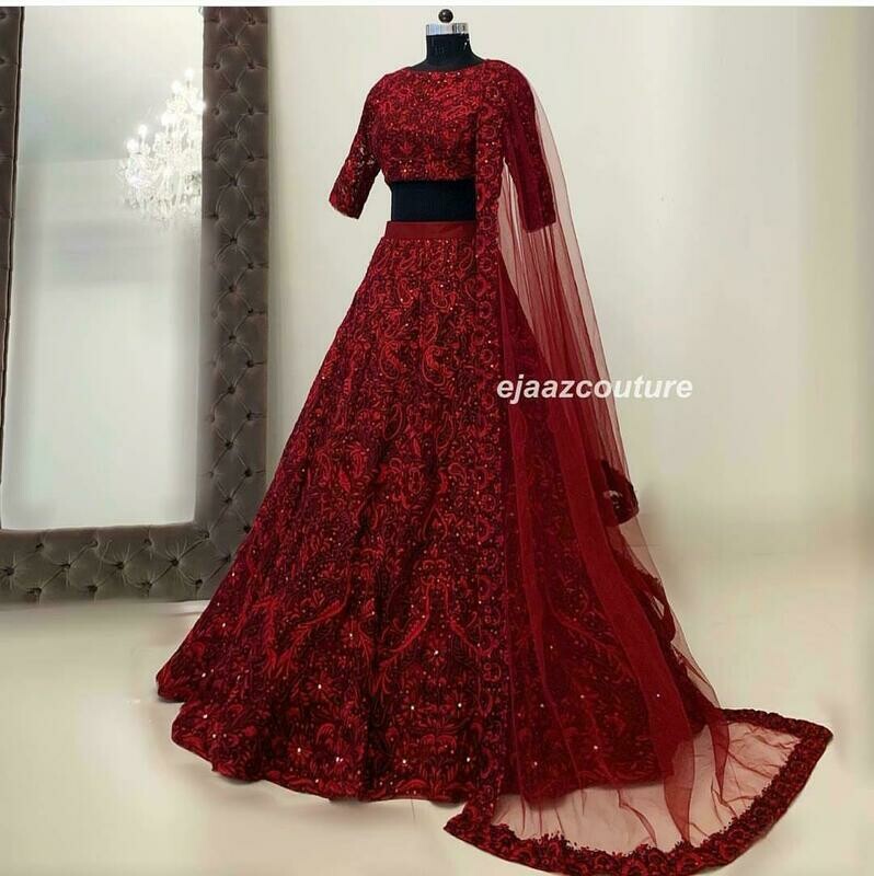 PRESENTING NEW  BRIDEL DESIGNER LEHENGA CHOLI
