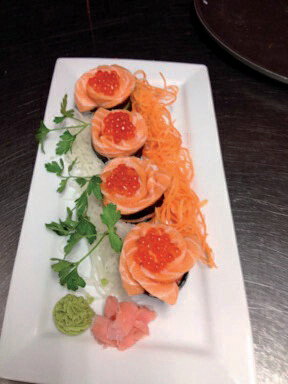 S33. Sashimi de salmón