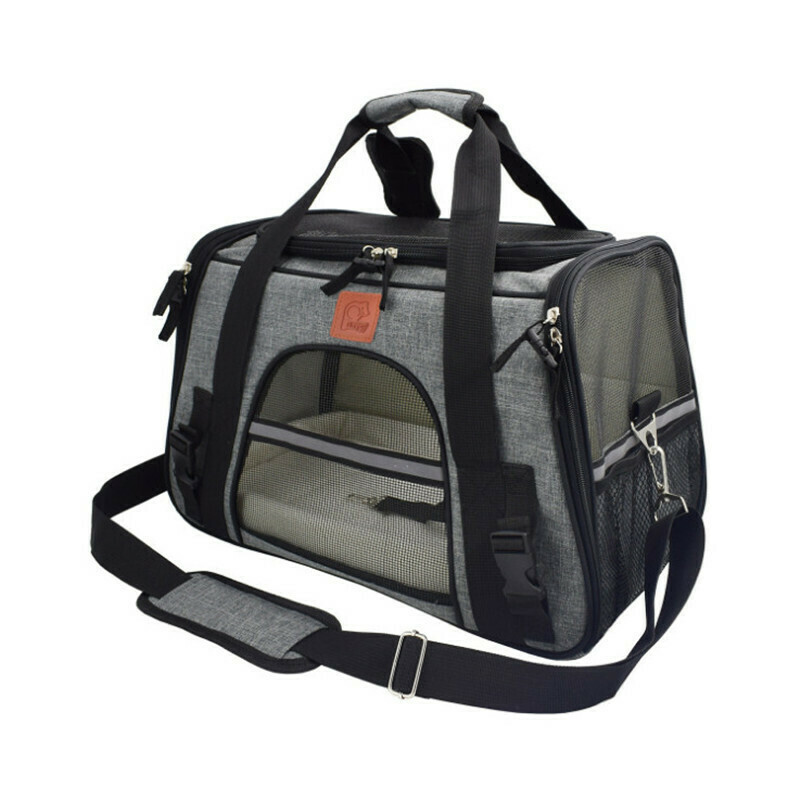 Safety Reflective Portable Pet Handbag