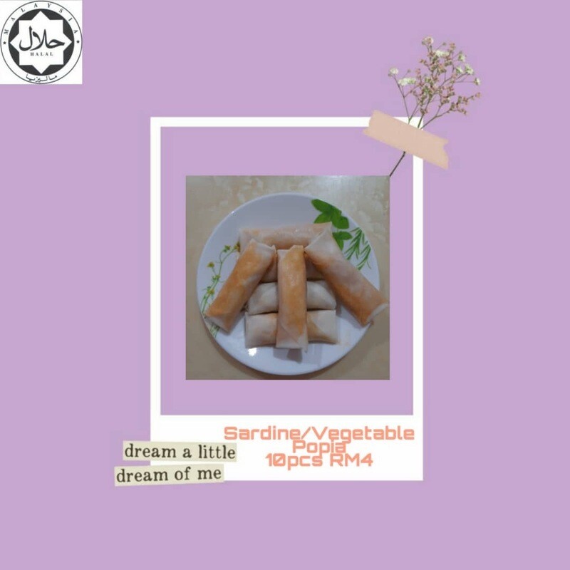 Sardine / Vegetable Popia