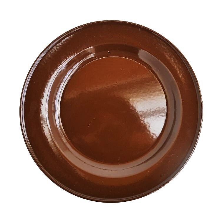 Platos grandes peltre esmaltado