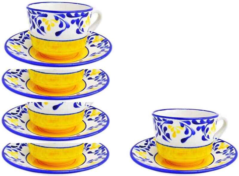Juego de café tinto Violeta -  Cerámica Carmen de Viboral