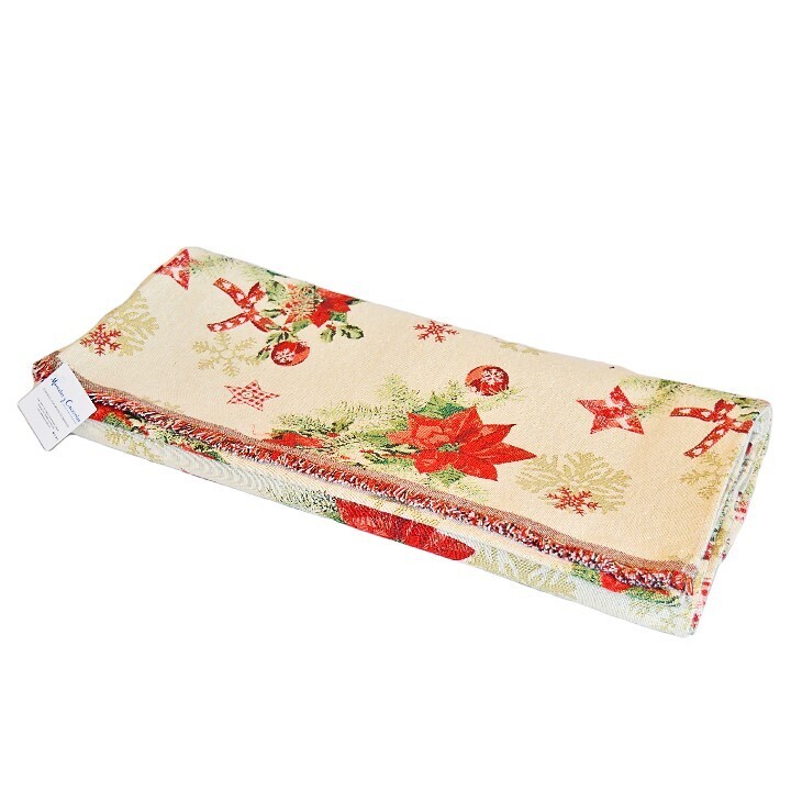 Camino de mesa gobelino Navidad