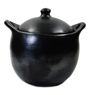 Olla con tapa Chamba